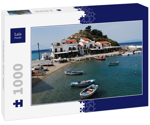 Lais Puzzle: Kapelle Agios Nikolaos Auf Kreta – 1000 Teile Mit Brillantem Druck & Stabiler Box