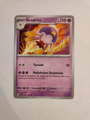 Pokemon Karte - Grodrive 090/198 - Scharlach und Lila EV1