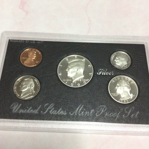 1992 S Silver Proof Set   ●   With COA  ●  With Nice Box  ●  No Blemishes - Picture 8 of 10