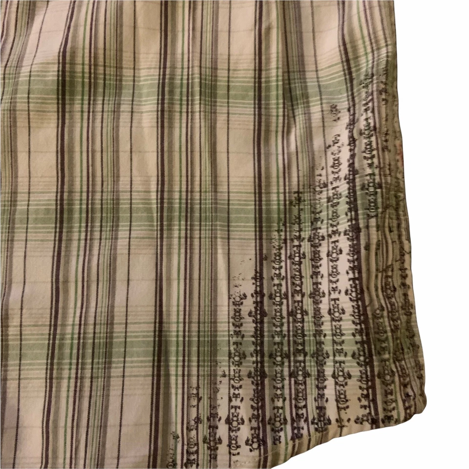 Детская клетчатая рубашка Tony Hawk для мальчиков большой (7) короткий рукав верх на пуговицах скейтборд - Изображение 4 из 4