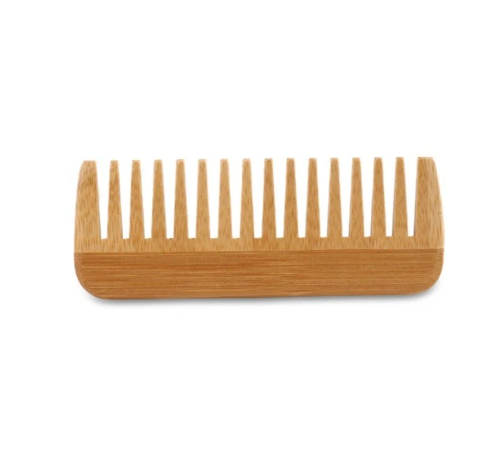 Customized LOGO-Bamboo Beard Combs Hair Comb for Men & Women Hair Care Brush - Image 4 of 4