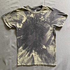 Zion Rootswear Bob Marley T Shirt Mens Small Gray Bleach Acid Wash Reggae 2020s