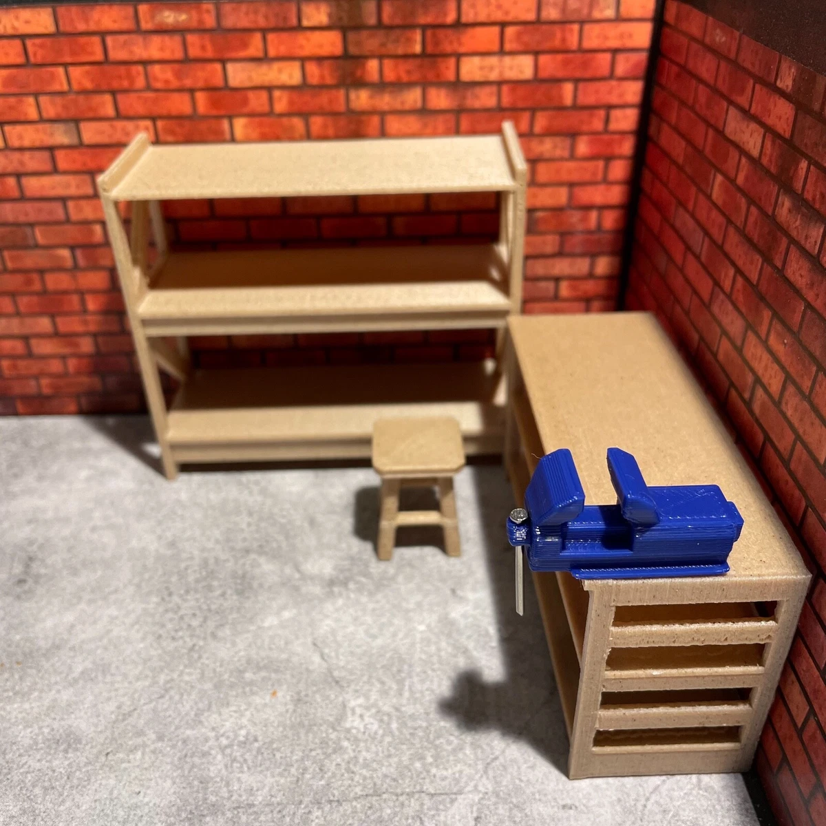Garage sale bench stool