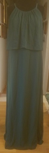 NWT Davids Bridal Sz 16 Juniper 