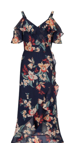 Wallis Floral One Shoulder Maxi Dress Size 12 RRP £65 Summer - Picture 5 of 12