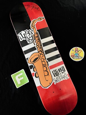 RARE SIGNED Jason Lee Jazz Swingers Blues Stereo Sound Skateboard