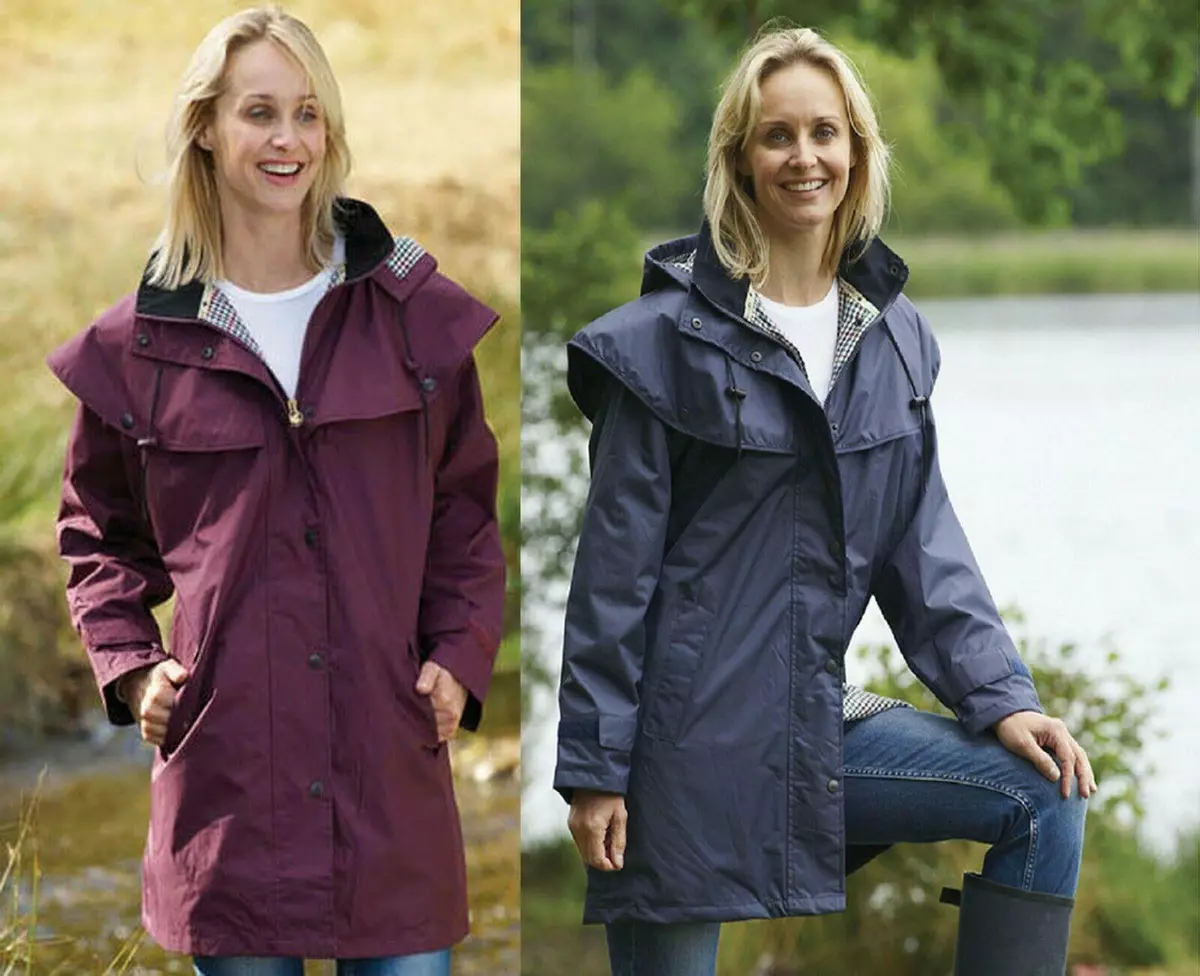 Three clearance quarter raincoat