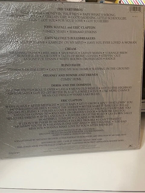 Eric Clapton - Crossroads 4 CD Box Set + Booklet POLYDOR 1988 FACTORY SEALED - Image 3 of 4