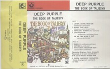 DEEP PURPLE THE BOOK OF TALIESYN  PORTUGUESE TAPE VECEMI 1040004