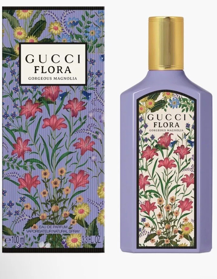 Gucci Flora Gorgeous Magnolia Eau De Parfum Spray 100ml