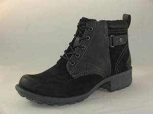 earth spirit black ankle boots