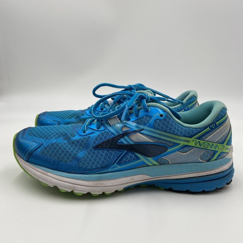 Brooks Ravenna 7 Running Shoes Women Size 9 Blue Mesh Breathable - 第 7/12 張圖片