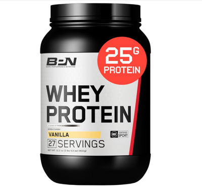 BPN Whey + Casein Protein Vanilla 27 Servings 25g Protein Blend