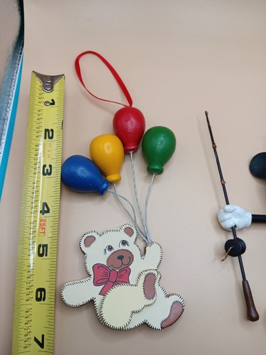 Kurt S Adler Ornamenti Topolino Pesca, Palloncini Orsacchiotto - Foto 7 di 8