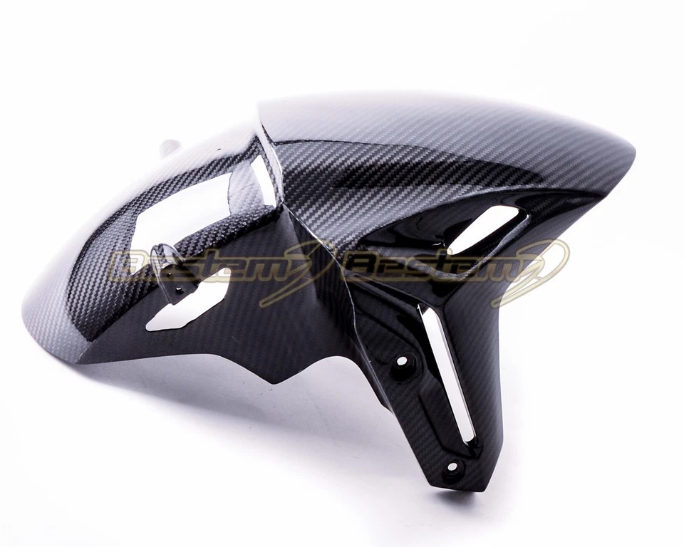 Guardabarros delantero de fibra de carbono Kawasaki Z H2/SE 2020-2024 carenado sarga Foto 2 de 4