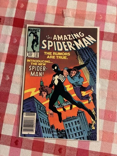 Amazing Spider-Man #252 (1984) – 1st Black Suit App – Newsstand – VF/NM – Marvel