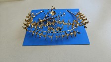 Kranz und Anstecknadel zur Goldenen Hochzeit, Hochzeitdeko