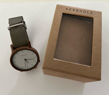 KERBHOLZ WALTER Walnut / Concrete Grey mit Or...