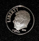 1/10 oz .999 Pure Silver Round BU Fractional Silver Ronald Reagan Private Mint