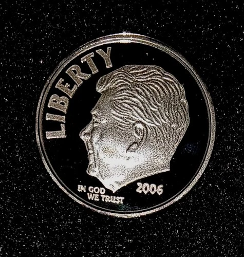 1/10 oz .999 Pure Silver Round BU Fractional Silver Ronald Reagan Private Mint