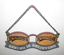 Spencer's Spectacles  Vintage Look Wooden Sign by Tender Heart®optometrist Eye