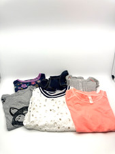 Girl s Size L 10/12 Long Sleeve T-Shirts and Vest - EUC - Cat and Jack -