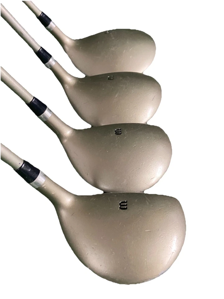 Wilson ProStaff W conjunto de madeira titânio 1W, 3W, 5W, 7W feminino grafite destro novas empunhaduras - Imagem 3 de 4