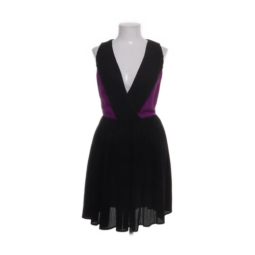 Mango Suit, Kleid, Größe: S, Schwarz/Lila, Polyester, Damen #dPF