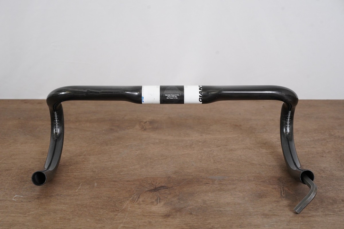 パーツ GIANT CONTACT SLR Carbon 31.8 400mm 42cm Giant Contact SLR Compact Carbon Road Handlebar 31.8mm