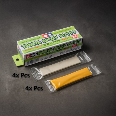 Tamiya Epoxidkitt Quick Type 100g (TAM87143) - schnell abbindender Modellbaufüller