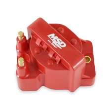 Msd Ignition Coil 8224 Blaster Replacement 40000 Volts Red Coil Pack
