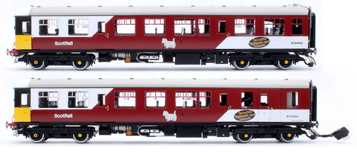 Heljan 1456 Class 104 2 Wagen DMU SC53424/SC53434 ScotRail Mexican Bean | Zustand: New