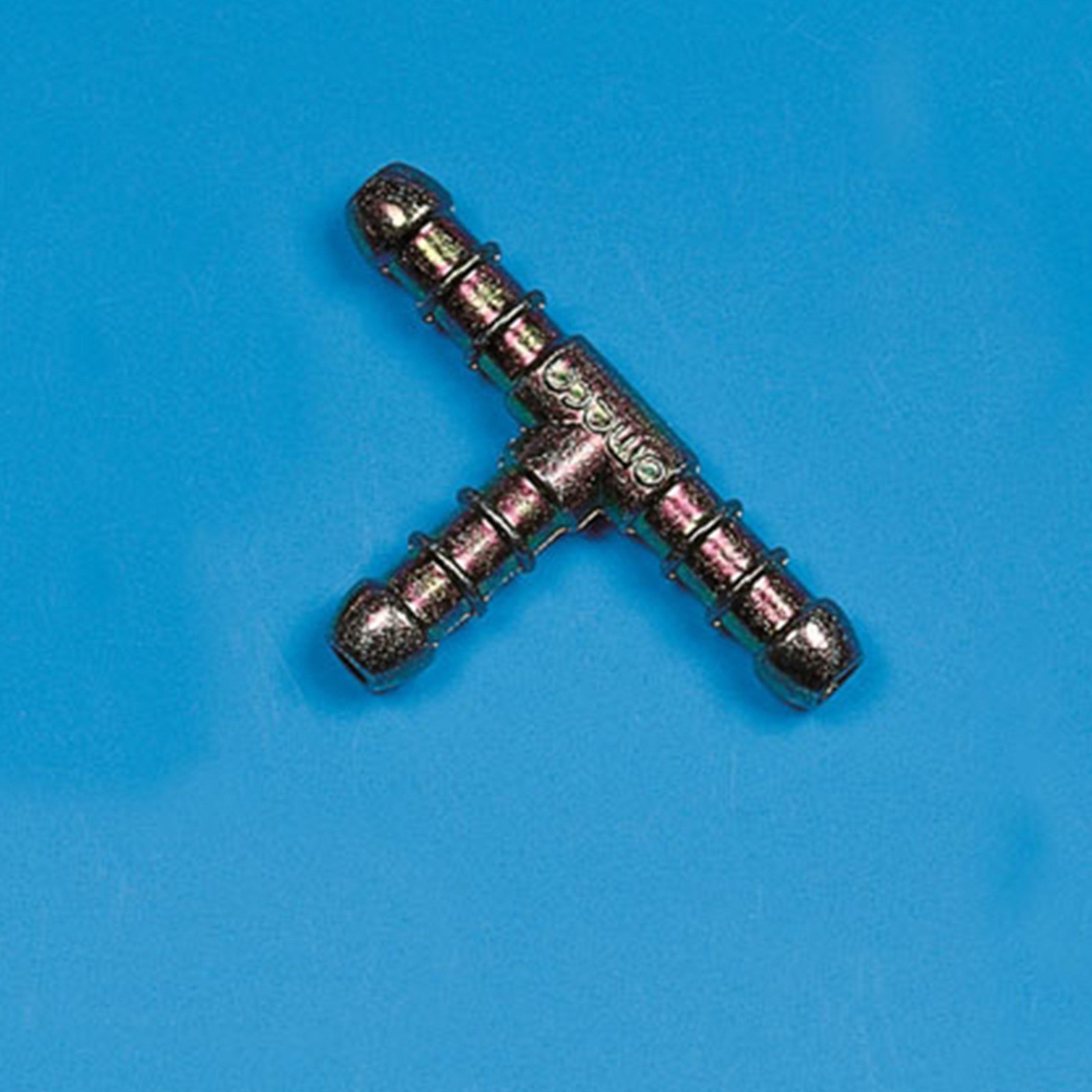 8mm Gas Hose Nozzle Tee Connector and 3 Hose Clips For use with 8mm LPG Gas Hose - Image 5