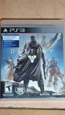 Destiny Sony PlayStation 3 Bungie Activision Shooter Multiplayer Manual NTSC-U/C