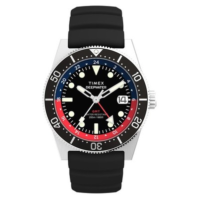 Timex TW2W75000 Deepwater Reef GMT 40 mm   Herrenuhr  40 mm  Garantie: 2 Jahre Q