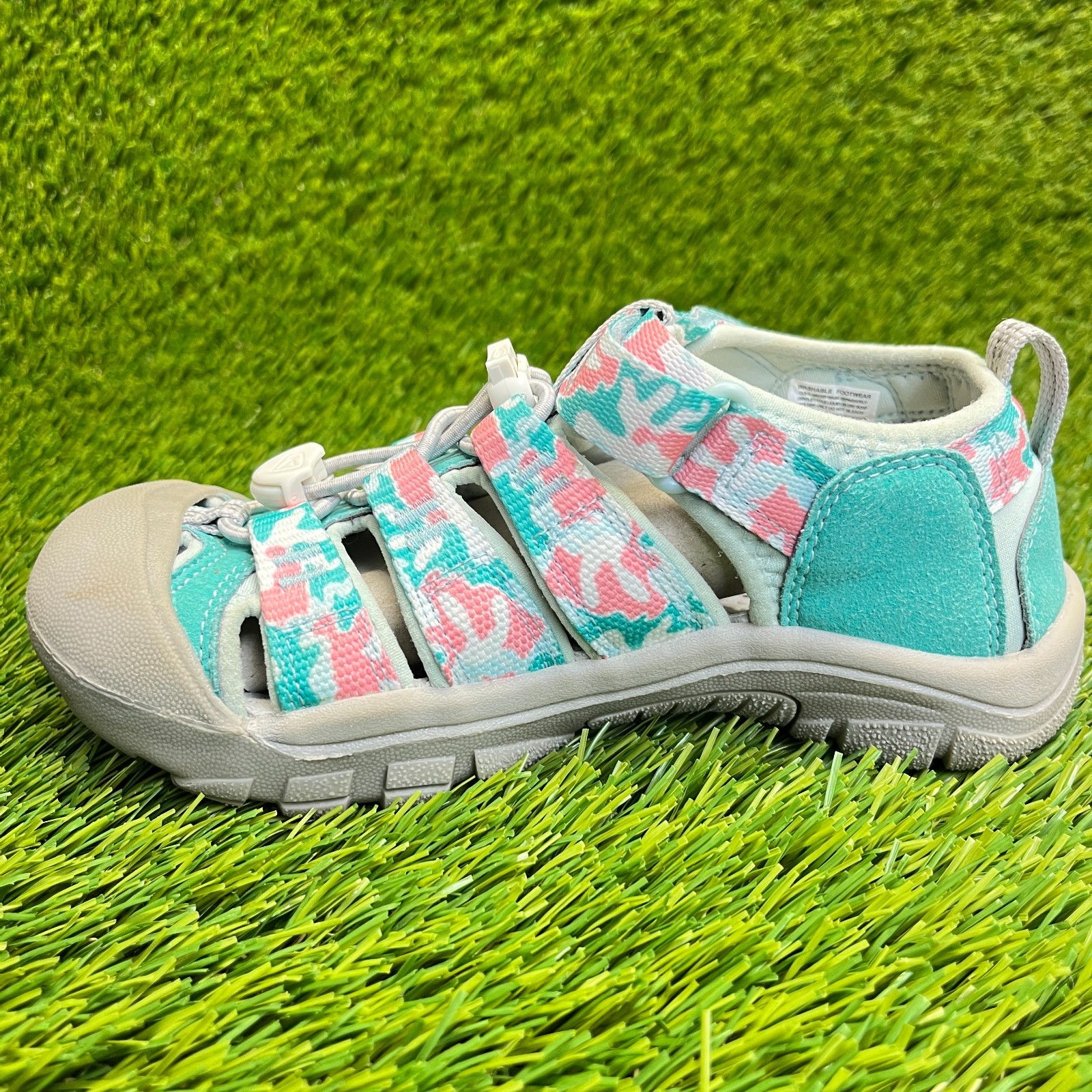 Sandali Keen Newport H2 da ragazzo taglia 1 anno blu rosa grigio spiaggia passeggio outdoor escursionismo