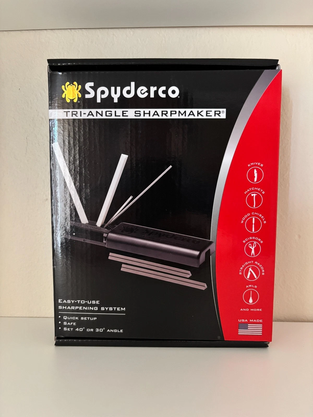 Spyderco Tri-Angle Sharpmaker Knife Sharpener
