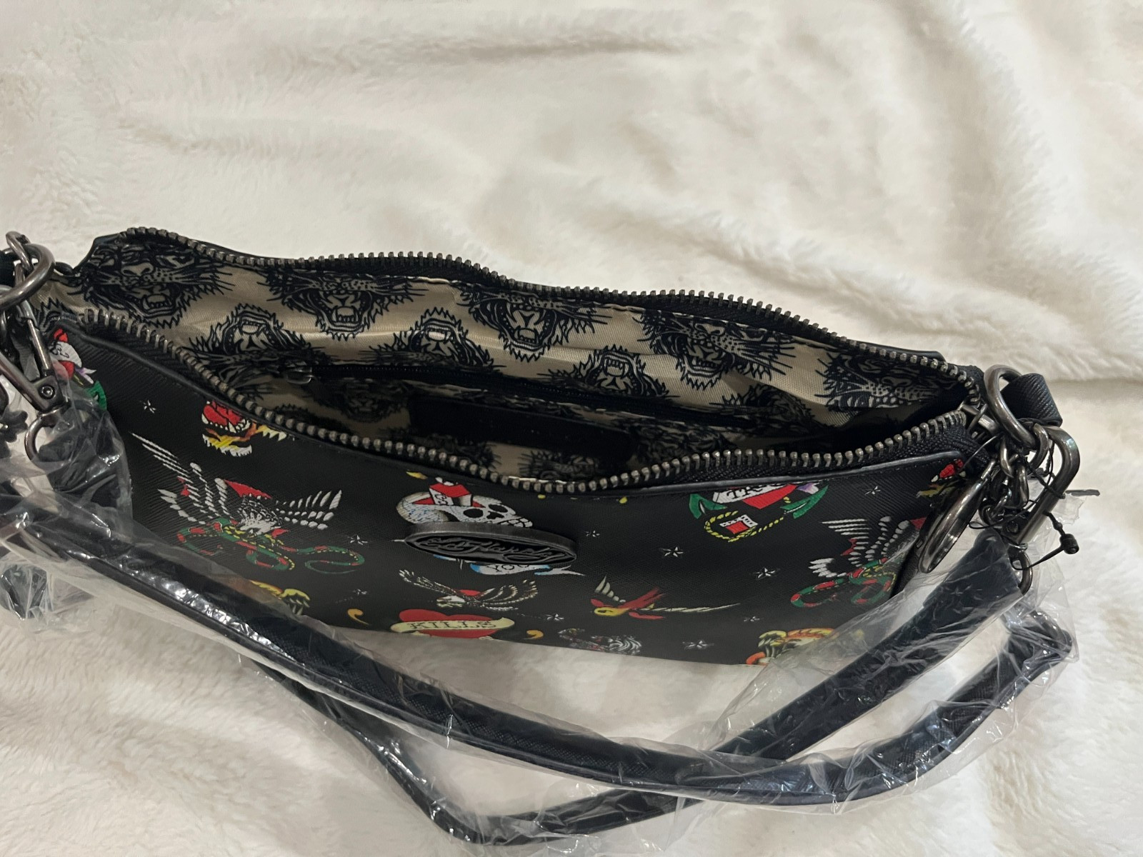 Ed Hardy Shoulder / Crossbody Bag New w/ Tags