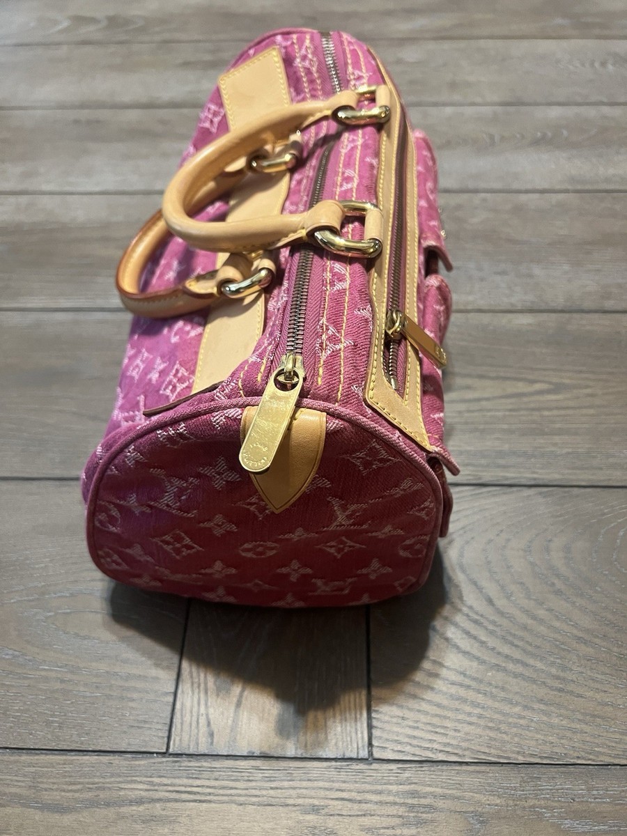 ルイ・ヴィトン ピンク　ノエフル Louis Vuitton Neo Speedy Duffle Pink Denim for sale online