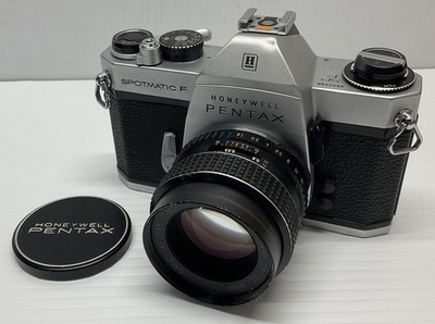 Pentax Honeywell Spotmatic F 35mm Film Camera w/ SMC Takumar 55mm
