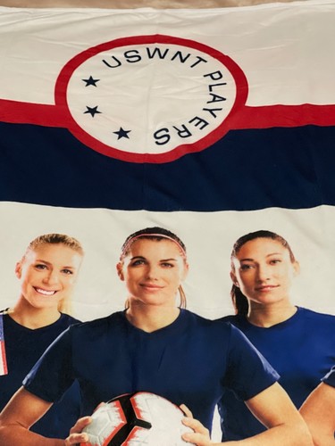 Manta USWNT Estados Unidos Mujeres Jugadoras Equipo Copa Mundial Olímpica - Imagen 4 de 10