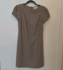 Banana Republic Women's Wool Work Shift Dress Tan Size 2