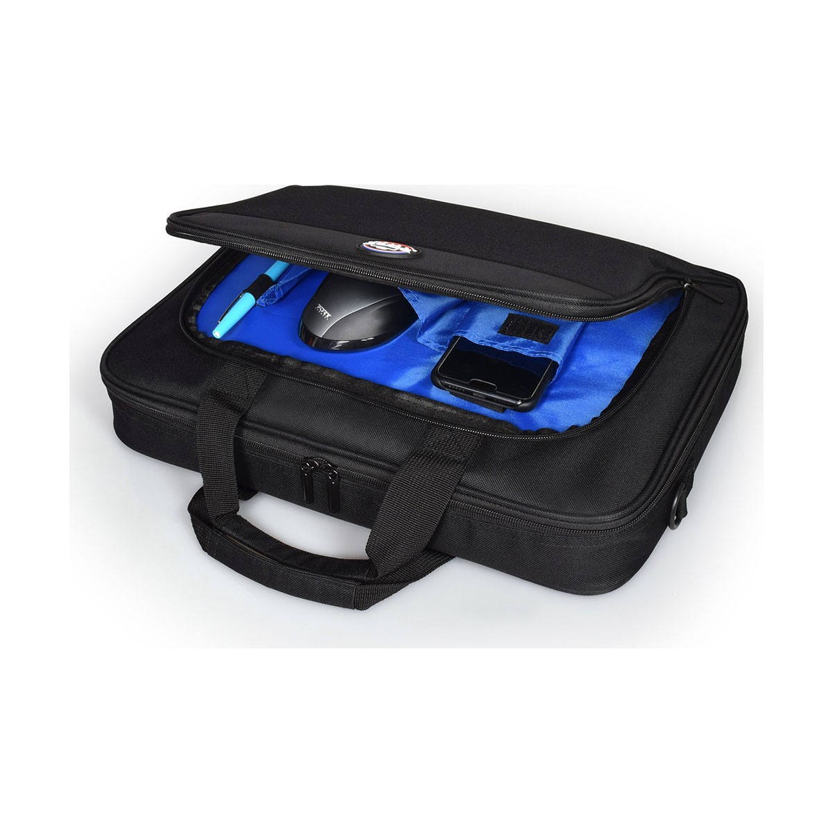 Mallette ordinateur portable PORT 14 pouces compartimentée en nylon - 3
