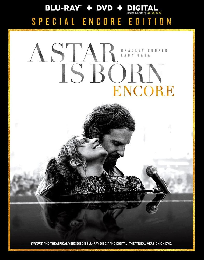 A Star Is Born (2018) Extended Cut Blu-Ray + DVD