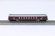 Micro-Trains 106060 N Scale 50' Steel Covered Gondola Hersheys HFC 1011 Brown