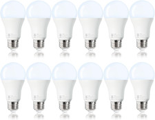 100W Equivalent A19 LED Light Bulbs, Efficient 14W, 1500Lumens, 5000K Daylight,