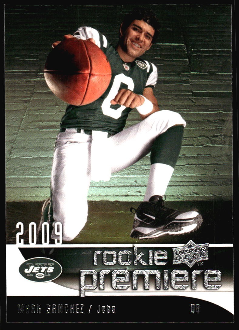 2009 Rookie Premiere Box Set Mark Sanchez Rookie RC #18 New York Jets