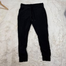 Athleta Women's Jogger Sweatpants Draw String Black Medium