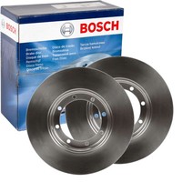 2X Bosch Bremsscheiben Ø302Mm Hinten Passend FÜR Nissan Interstar NV400 Opel