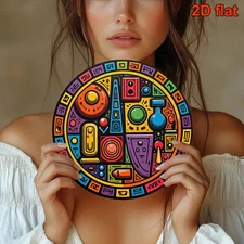 8" Nordic Colorful Art - Bedroom/Kitchen Decor